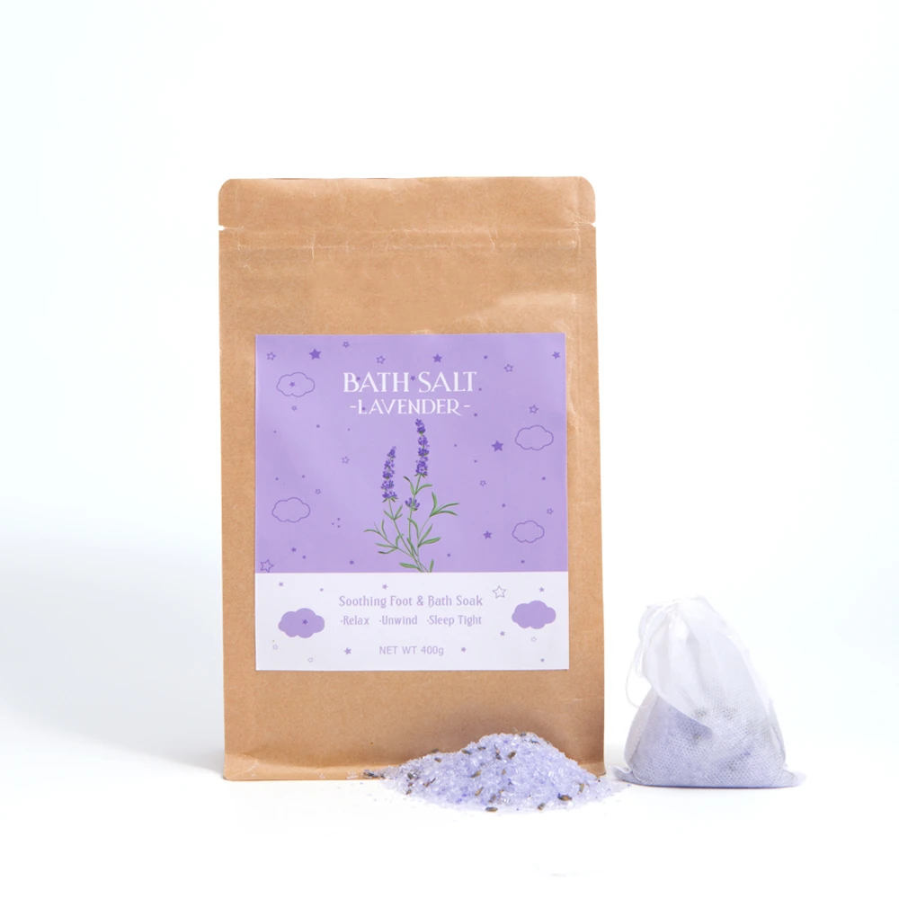 Lavender Bath Salt Tea Bag Lavender Bath Salt Tea Bag