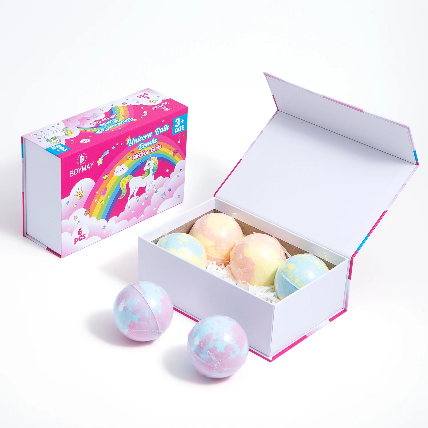Unicorn Kids Bath Bombs with toy inside Unicorn Kids Bath Bombs with toy inside