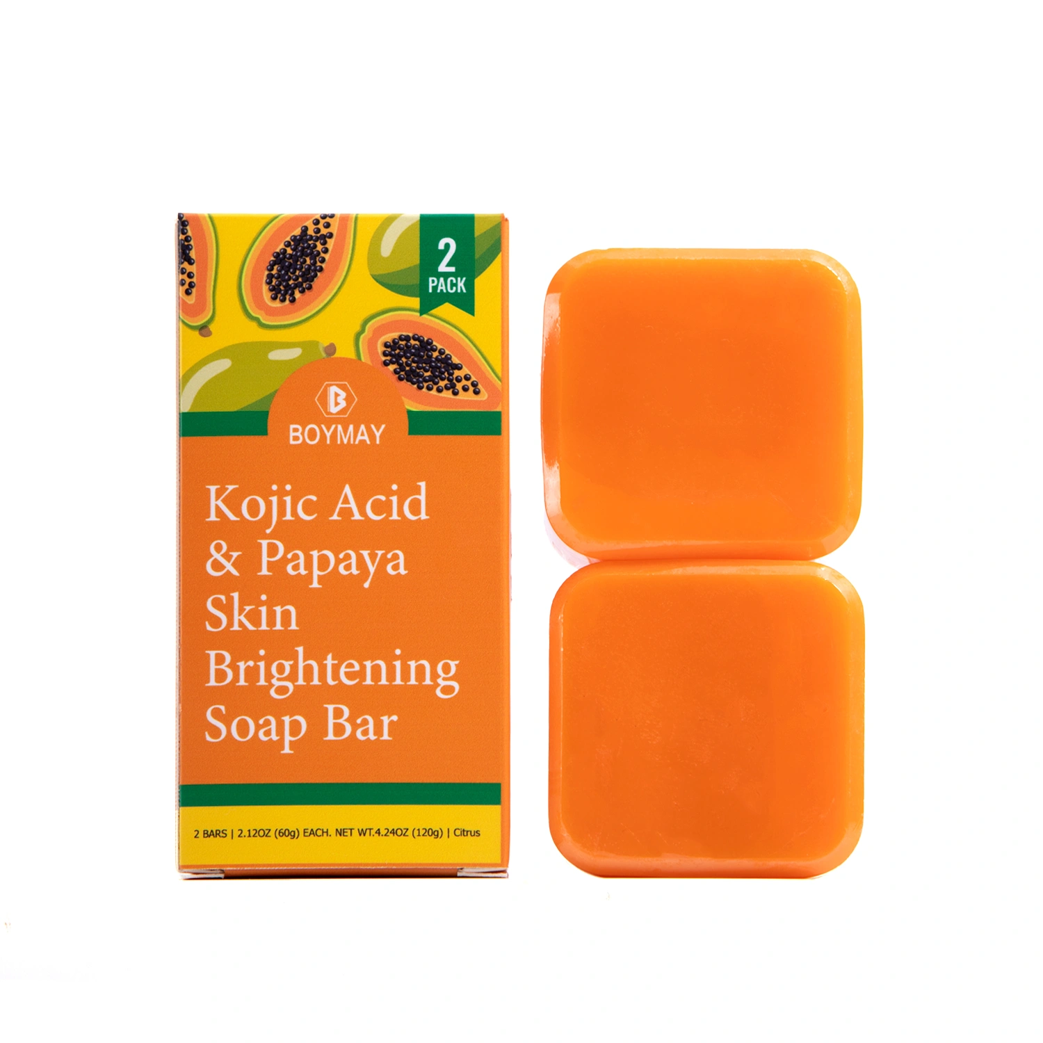 Papaya Kojic Acid Soap Bar Papaya Kojic Acid Soap Bar