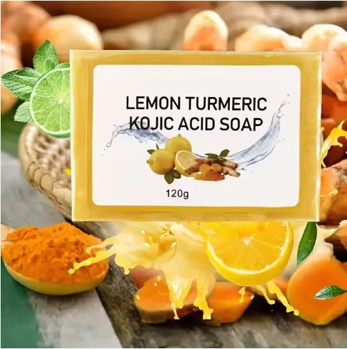 Lemon Turmeric Kojic Acid Soap