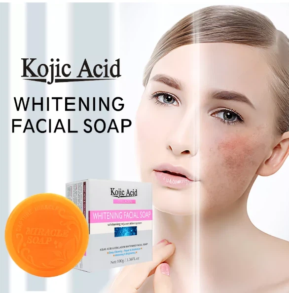  Kojic Acid Skin Whitening Soap