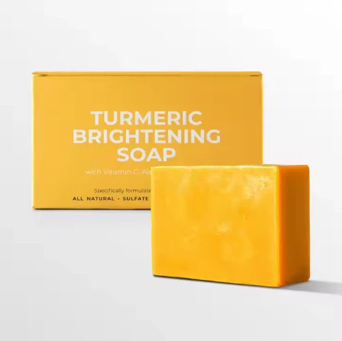  Custom Turmeric Brightening Soap Wholesale Turmeric Soap Manufacturer Custom Turmeric Soap Turmeric Brightening Soap Private Label Turmeric Brightening Soap