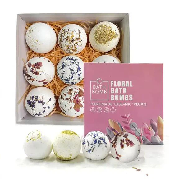 Dried Flower Bath Bomb Dried Flower Bath Bomb
