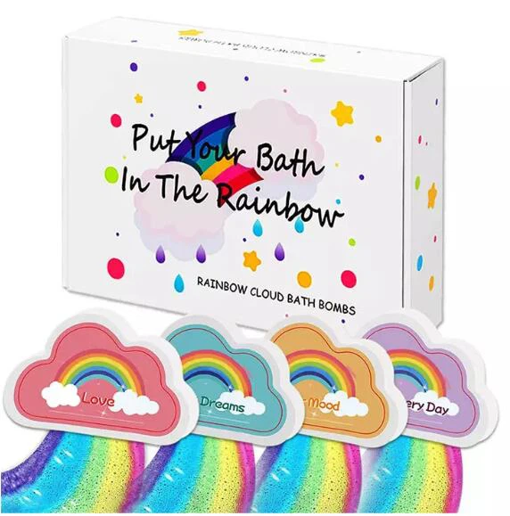 Rainbow Bath Bomb For Kids