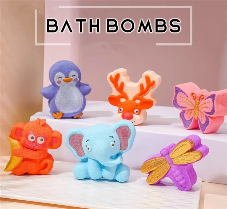 Animal Shape Bubble Bath Bomb for Kids Animal Shape Bubble Bath Bomb for Kids