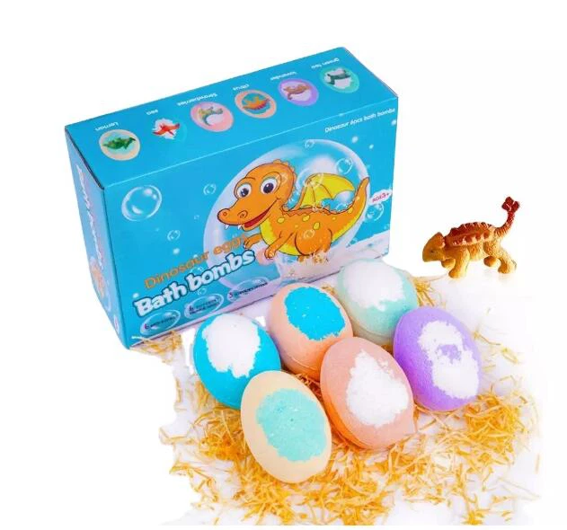 Kids Bath Bombs With Dinosaur Toys