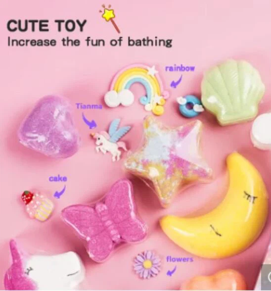 Rainbow Bath Bombs With Toys Inside Rainbow Bath Bombs With Toys Inside
