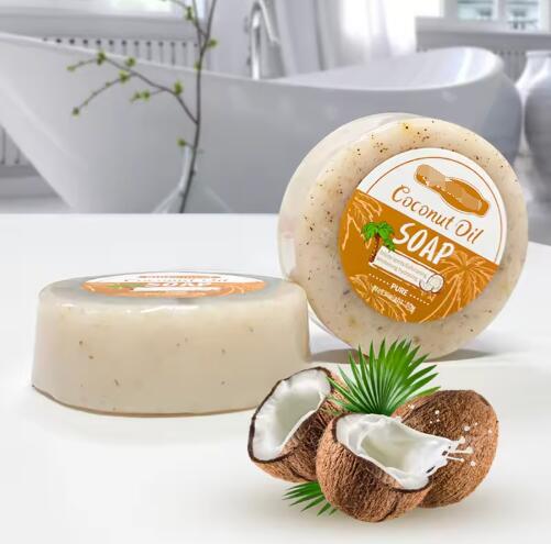 Whitening Coconut Scrub Soap