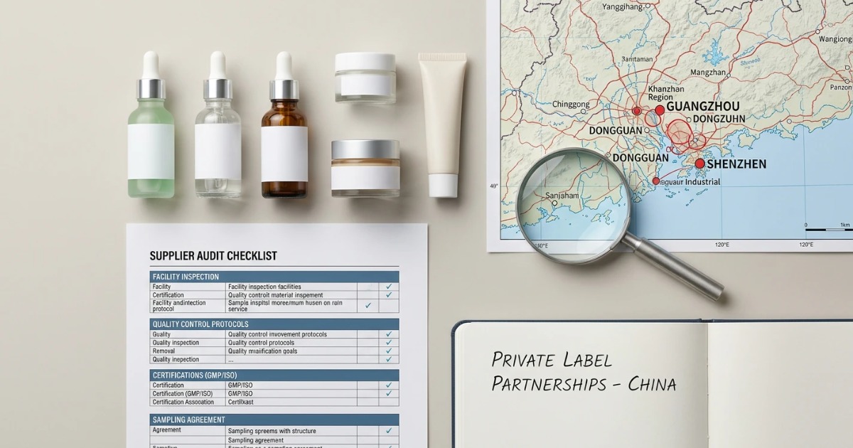 Private Label Skincare Manufacturers in China