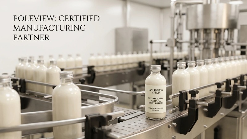 Automated body lotion filling line in dust-free workshop Automated body lotion filling line in dust-free workshop
