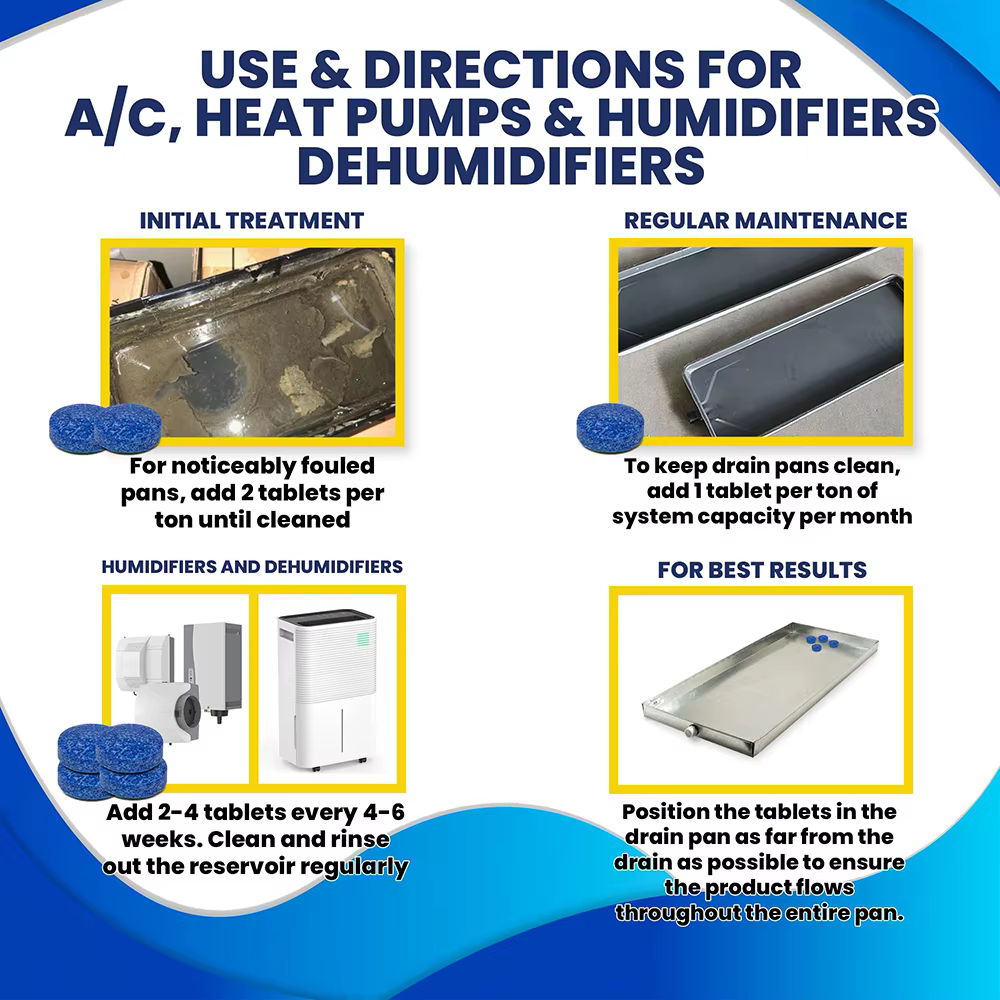 AC Drain Line Cleaner usage