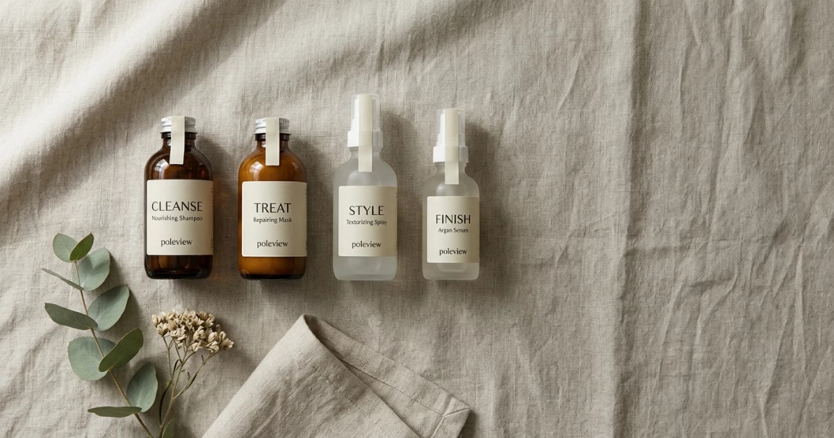 Private Label Haircare - Specialty Haircare Sample Flight - POLEVIEW