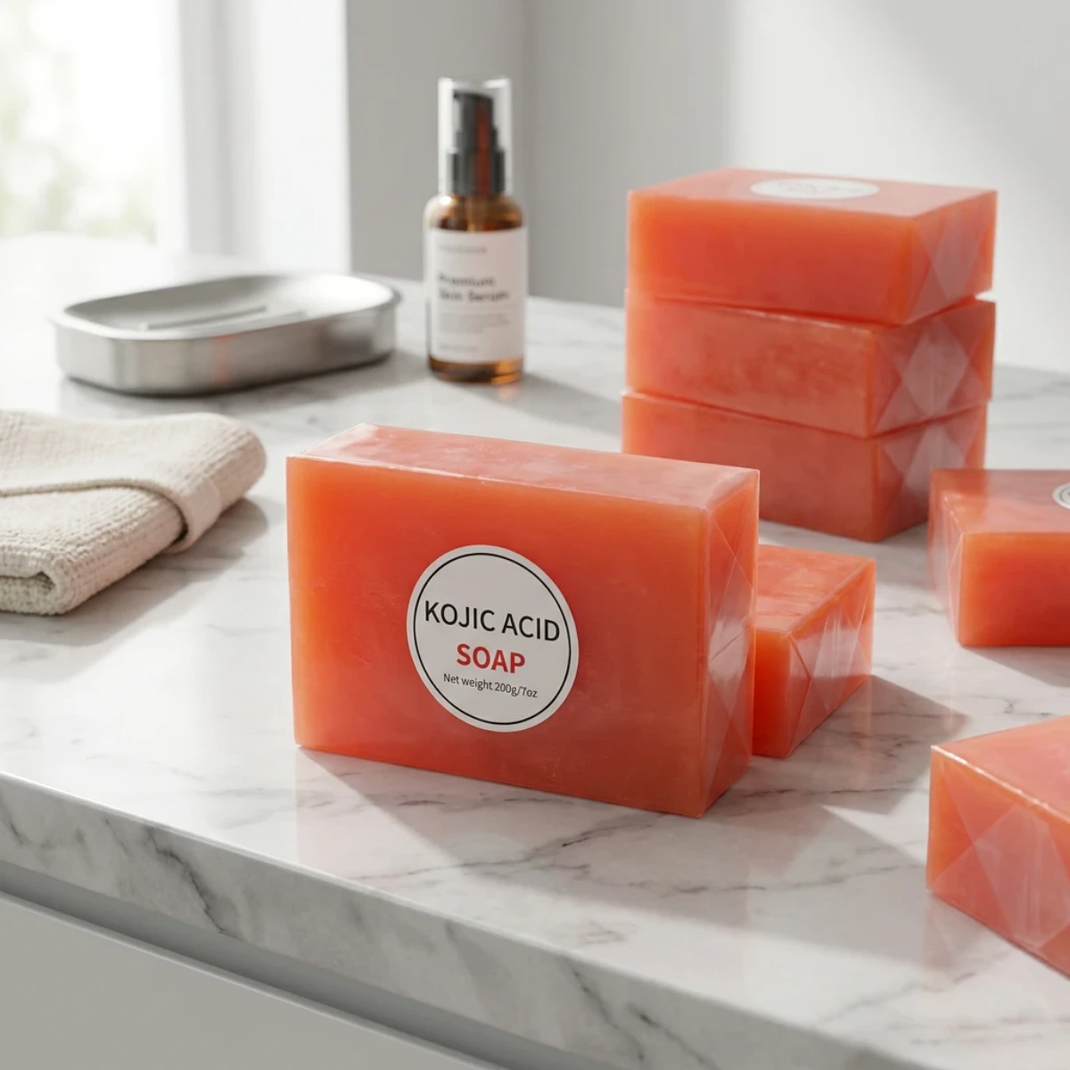 Private Label Kojic Acid Bar Soap - Image 2