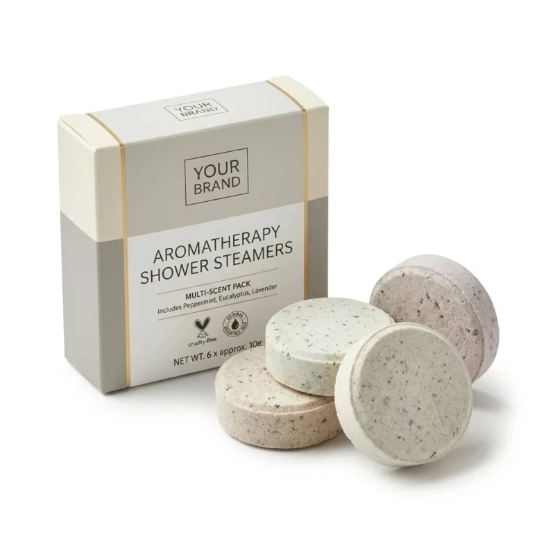 Private Label Aromatherapy Shower Steamers, Essential Oil, GMPc